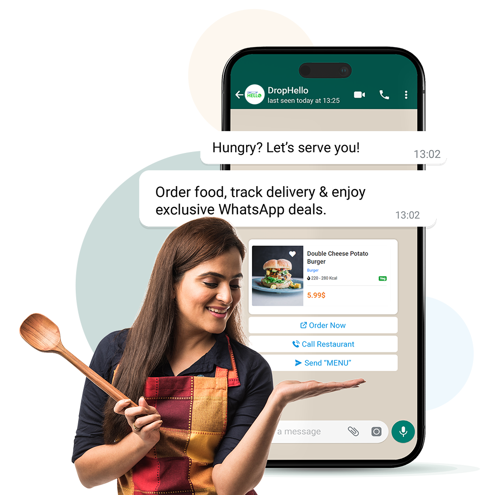 Restaurant & Food Business marketing with WhatsApp