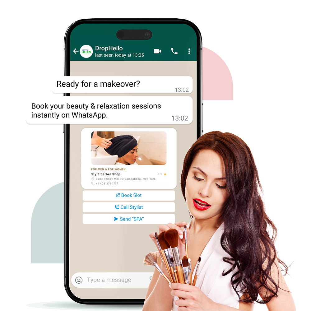 Spa & Saloon marketing with WhatsApp