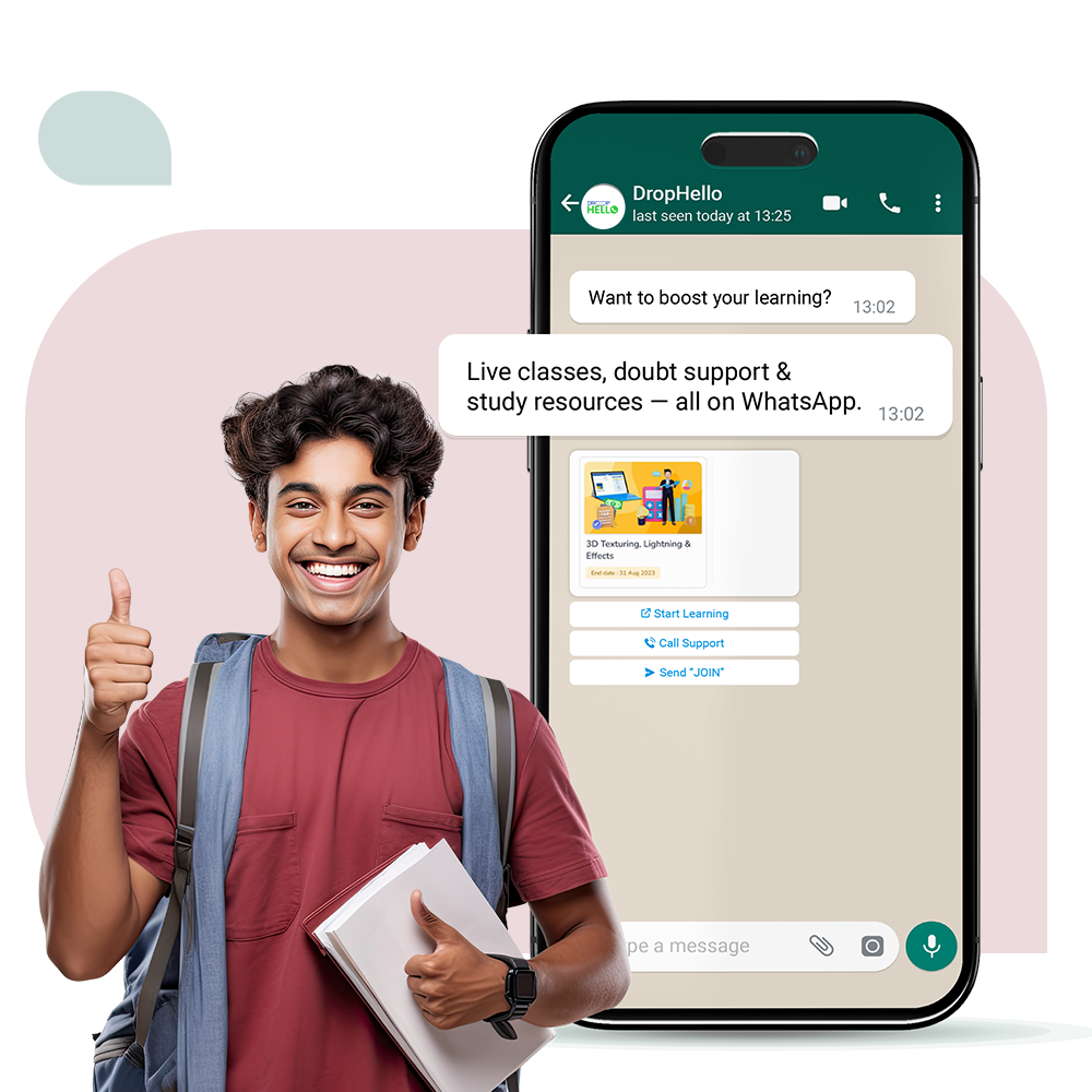 Education marketing with WhatsApp