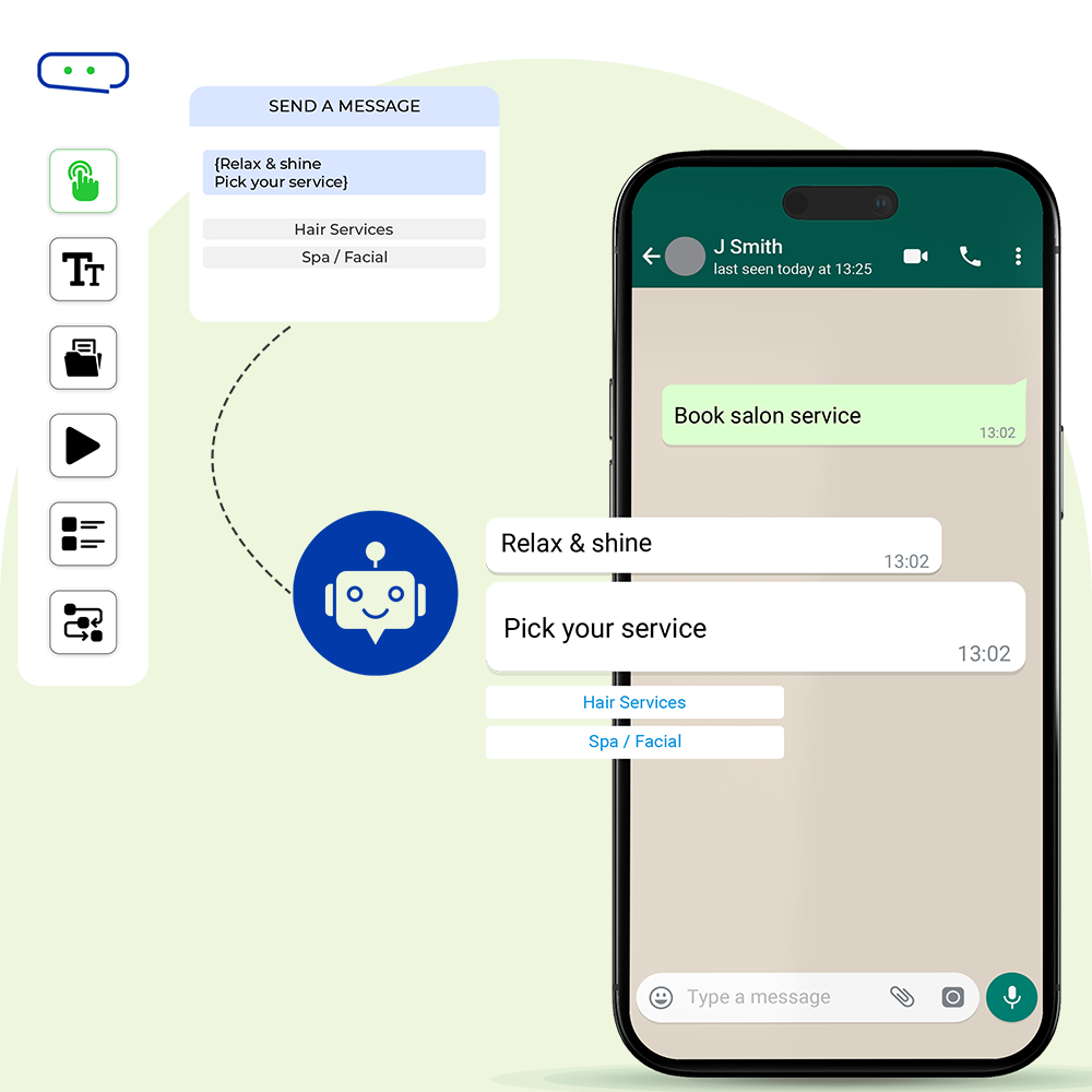 DropHello Dashboard for Spa & Saloon